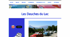 Desktop Screenshot of lesdeuchesdulac.fr