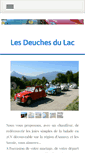 Mobile Screenshot of lesdeuchesdulac.fr