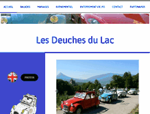 Tablet Screenshot of lesdeuchesdulac.fr